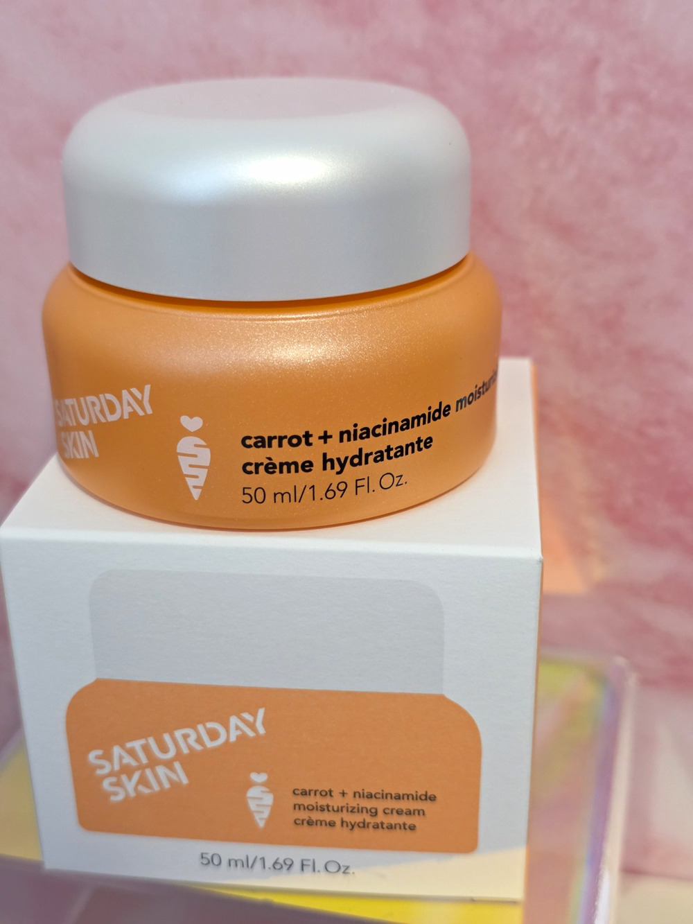 Saturday Skin Carrot + Niacinamide Moisturizing Cream 50 ml / 1.69 fl oz
